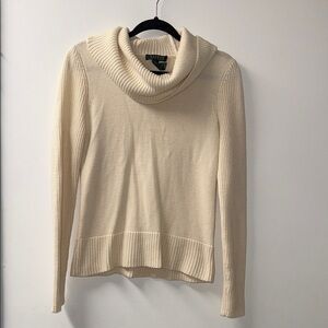 Lauren Ralph Lauren Cream Turtleneck Sweater